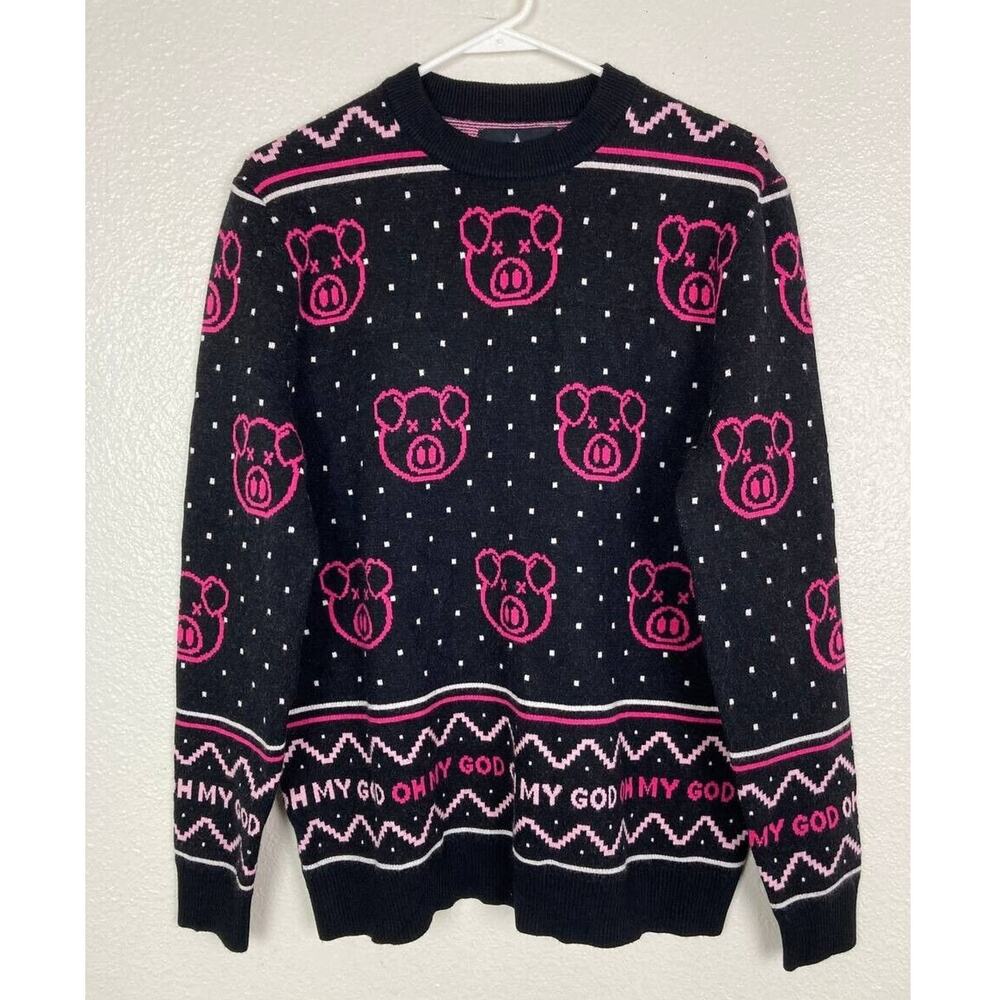 Shane Dawson Killer Pig Sweater Sweater Oh My God Pig Sweater 2019 Holiday Merch